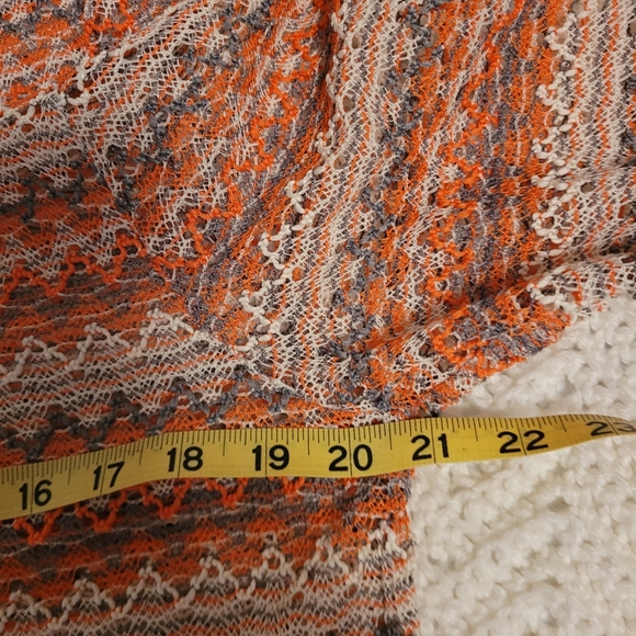 Hannah Boho Lace Top With Fringe Trim Size Large - Picture 7 of 8